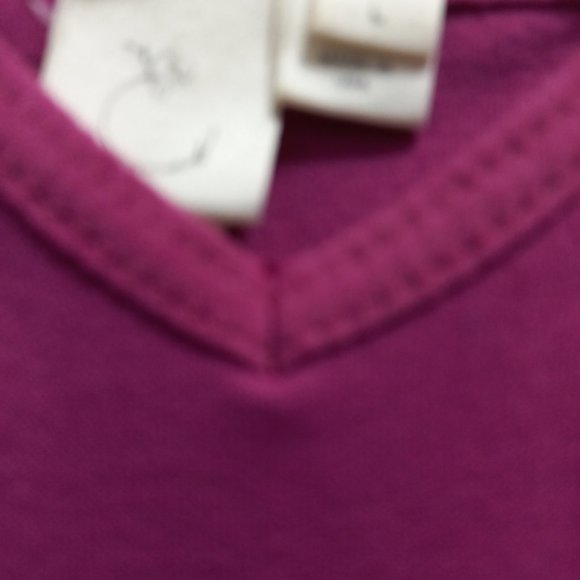 Anthropologie Seamless Tank Purple, Large - Picture 4 of 4